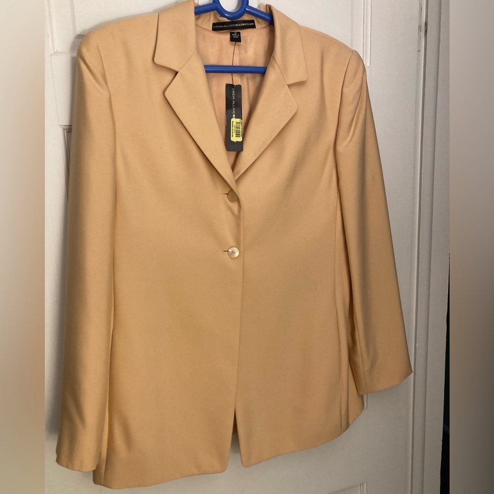 NWT LindaAllard/EllenTracy Size 12 Fully Lined Blazer